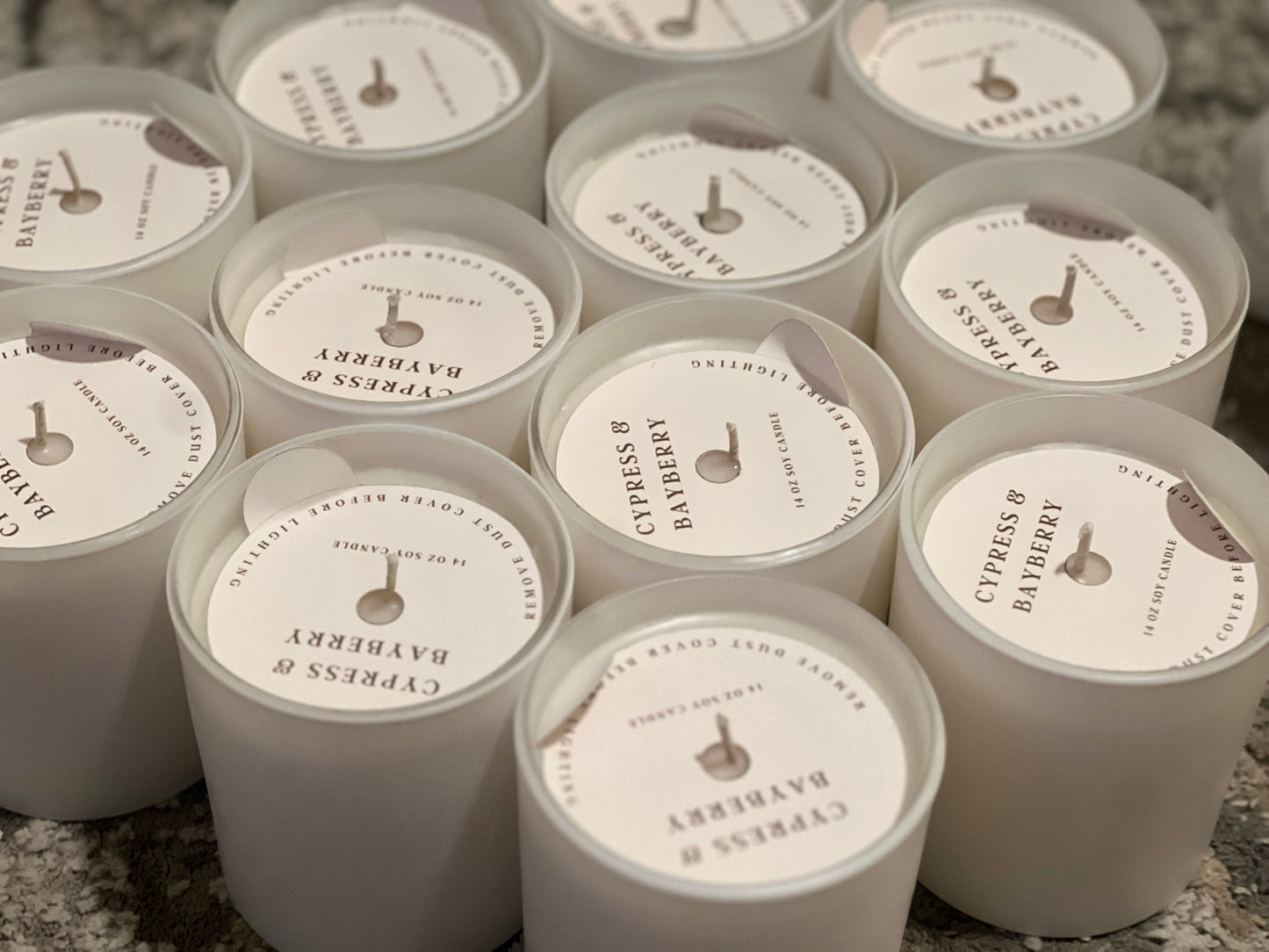 14 Oz Candles - Soy wax with essential oils. Choose your scent. Cheap Bulk Pricing - 10 Jars